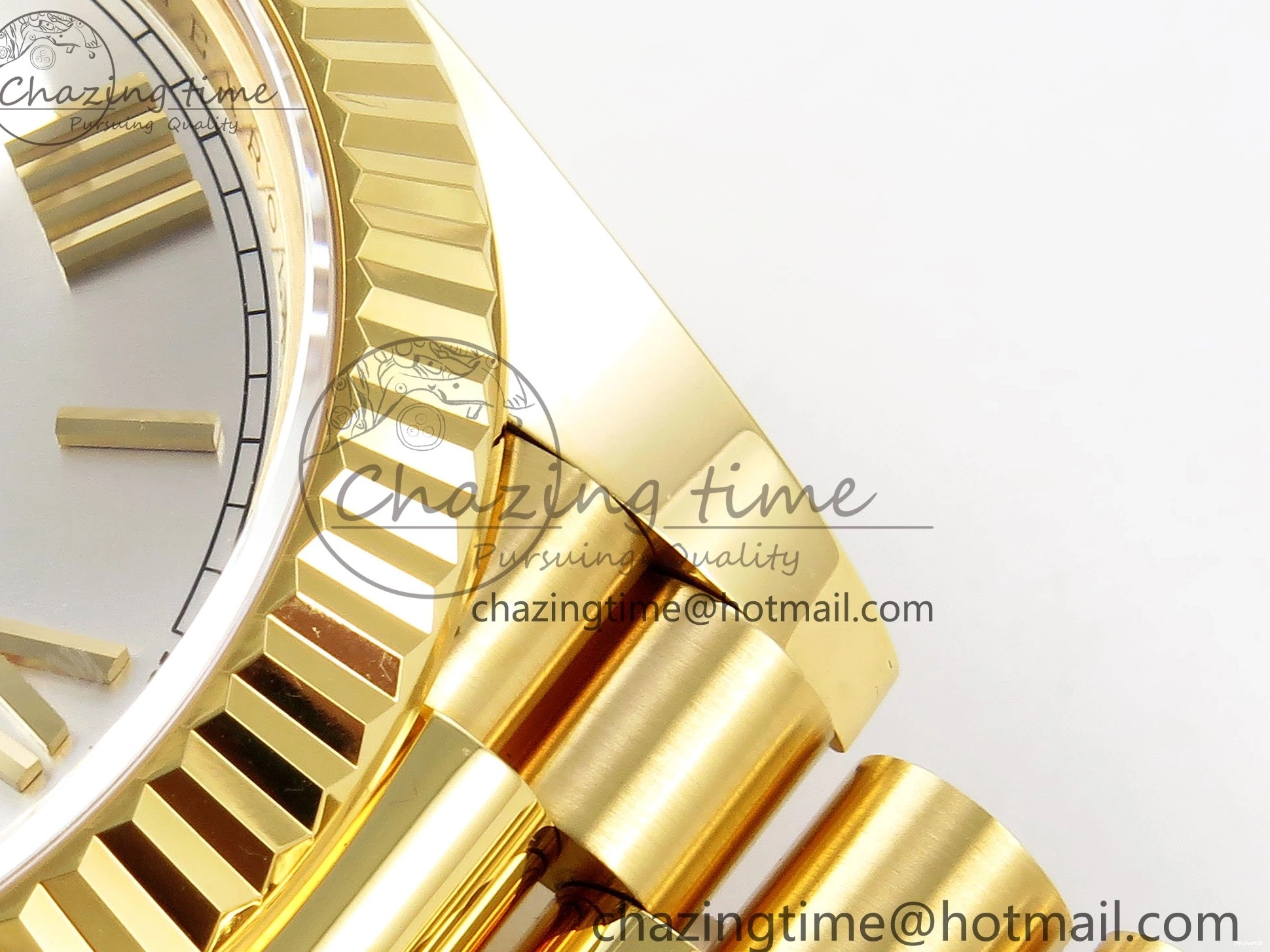 Day on 228238 ARF VR3255 Silver President Bracelet 40 YG Dial Edition Date 1:1 Best Roman 0406